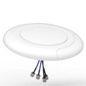 4 Ports MIMO Indoor Wide band Omni Antenna Coverage 698MHz - 2700MHz, 3~4dBi