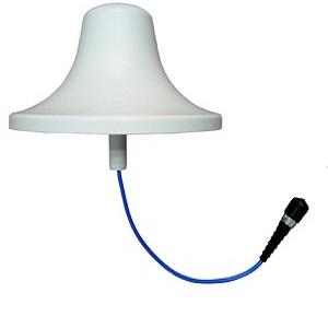 Indoor Wide band Ceiling Mount Omni Antenna  Coverage 698MHz ~2700MHz, 2~4dBi 